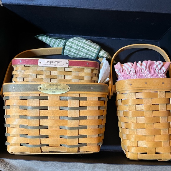 Longaberger Vintage Basket Collection (3 pieces) for one price - Picture 3 of 6